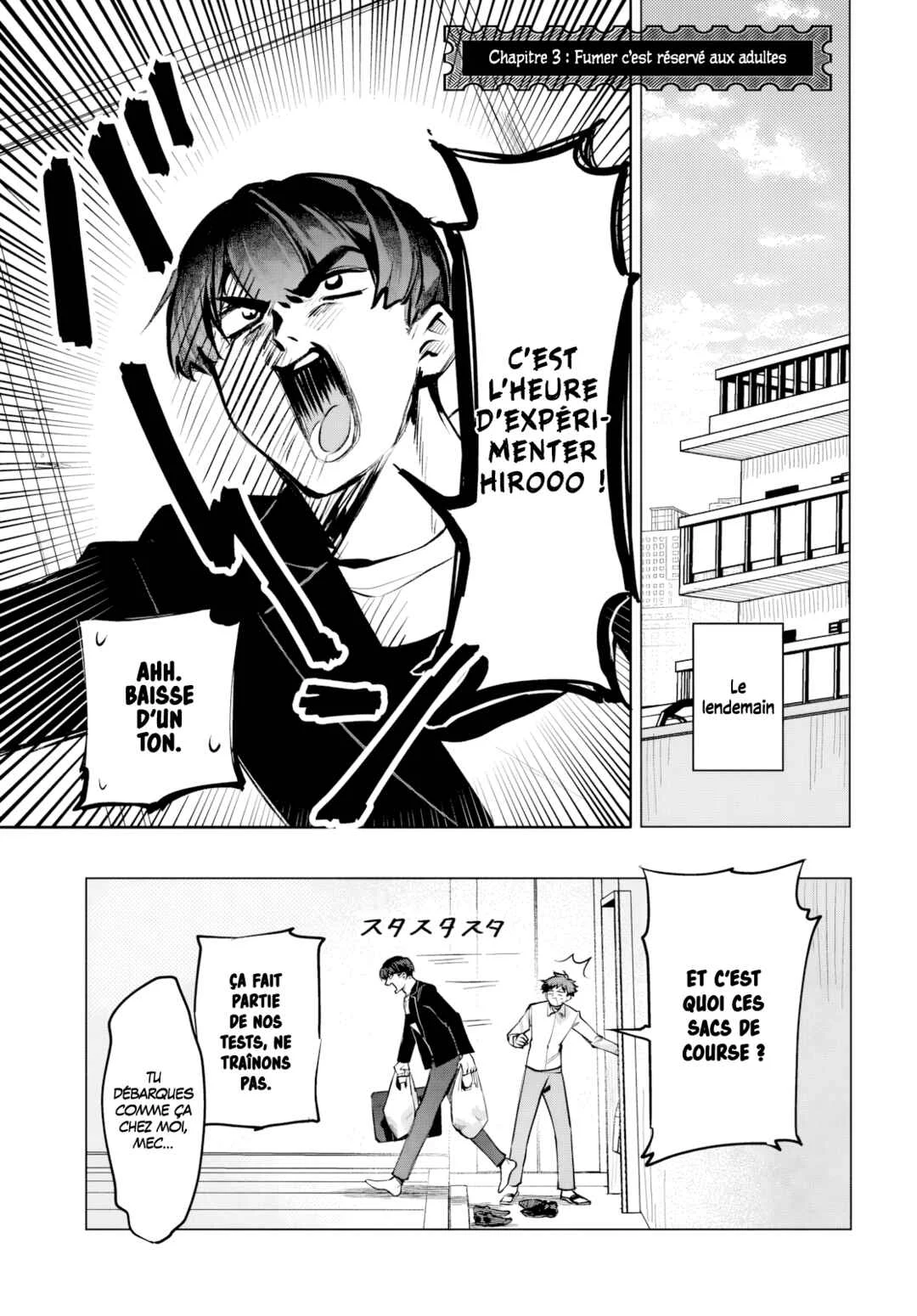Mahou Shoujo Jihen Chapitre 3: Fumer c'est réservé aux adultes - Page 1