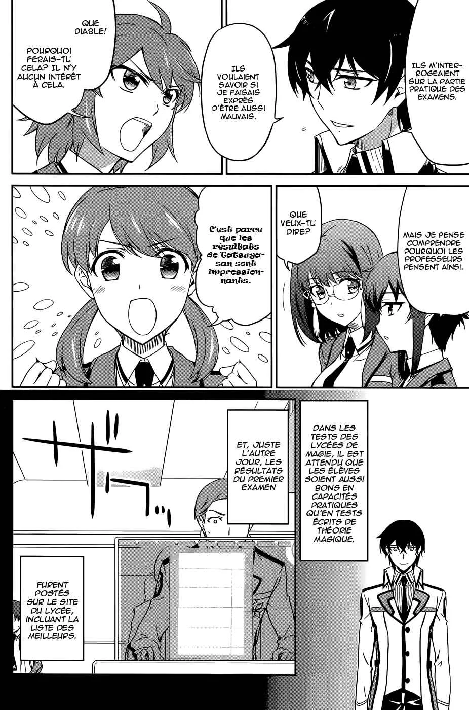 Mahouka Koukou no Rettousei - Kyuukousen-hen Chapitre 1: Après les examens - Page 5