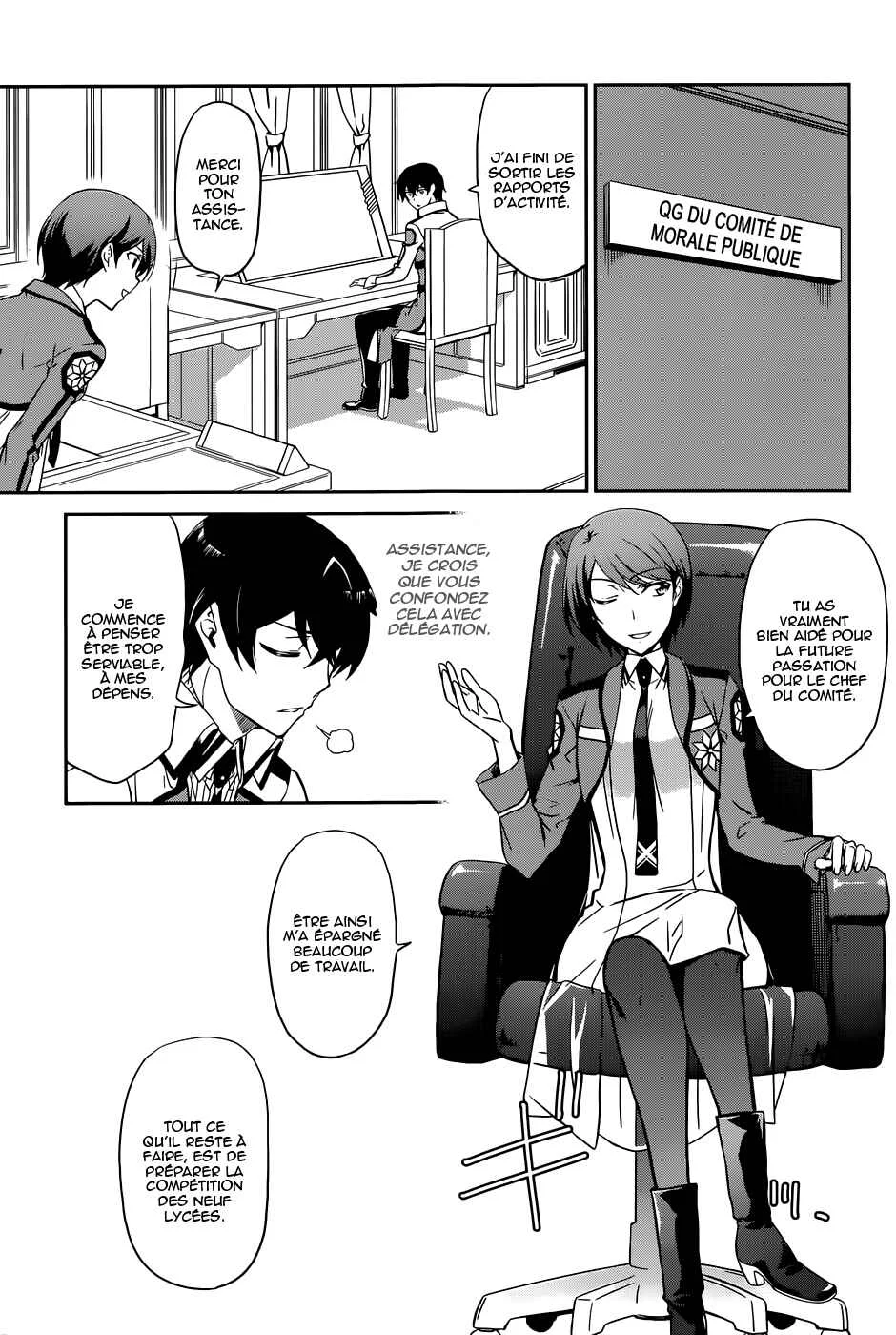 Mahouka Koukou no Rettousei - Kyuukousen-hen Chapitre 1: Après les examens - Page 10