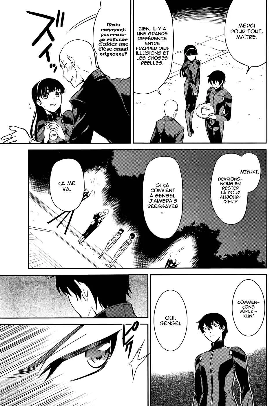 Mahouka Koukou no Rettousei - Kyuukousen-hen Chapitre 1: Après les examens - Page 24