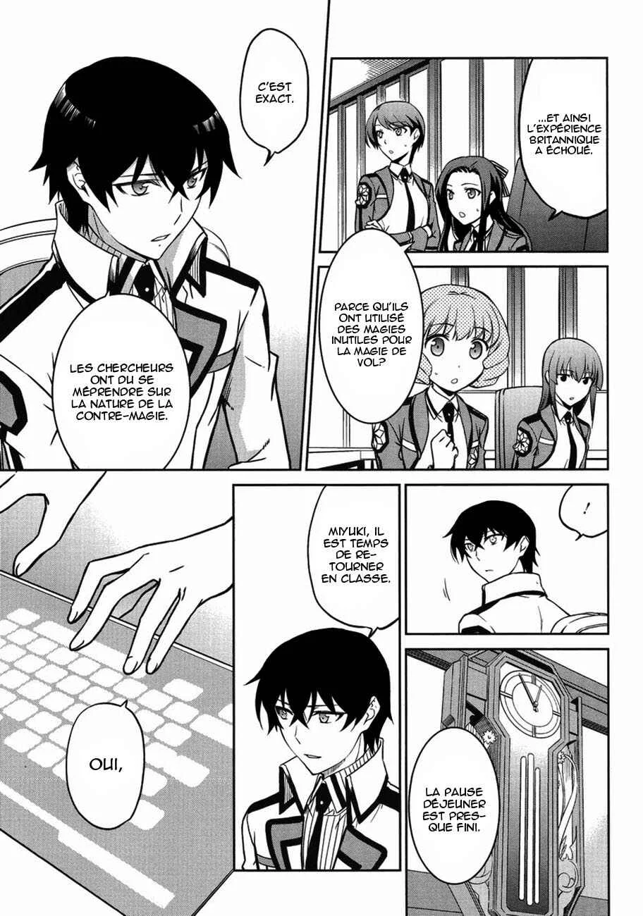 Mahouka Koukou no Rettousei - Kyuukousen-hen Chapitre 3: Sélection  - Page 14