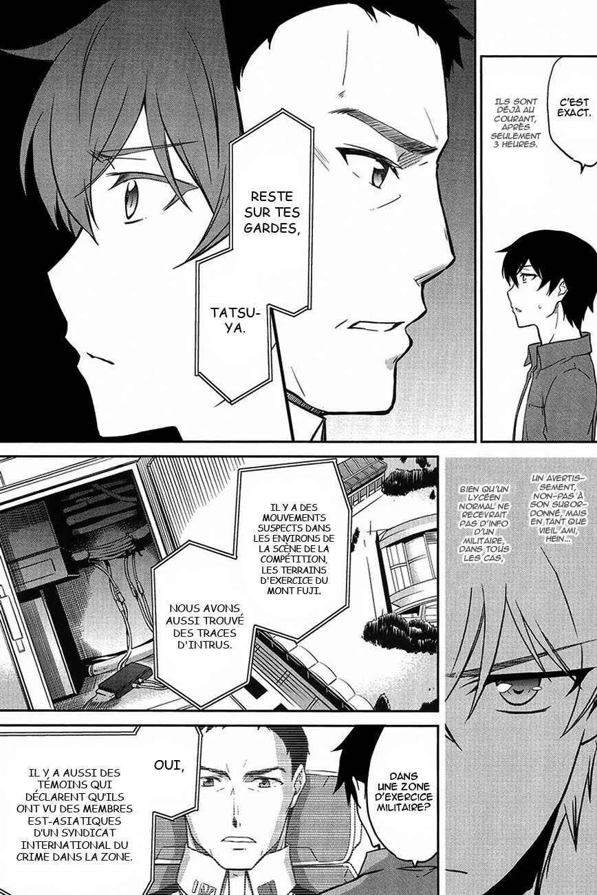 Mahouka Koukou no Rettousei - Kyuukousen-hen Chapitre 3: Sélection  - Page 32