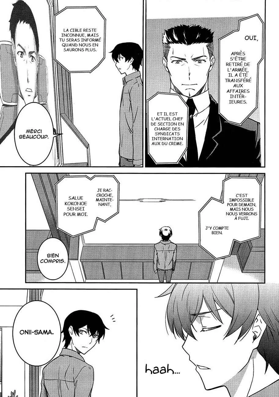 Mahouka Koukou no Rettousei - Kyuukousen-hen Chapitre 3: Sélection  - Page 34