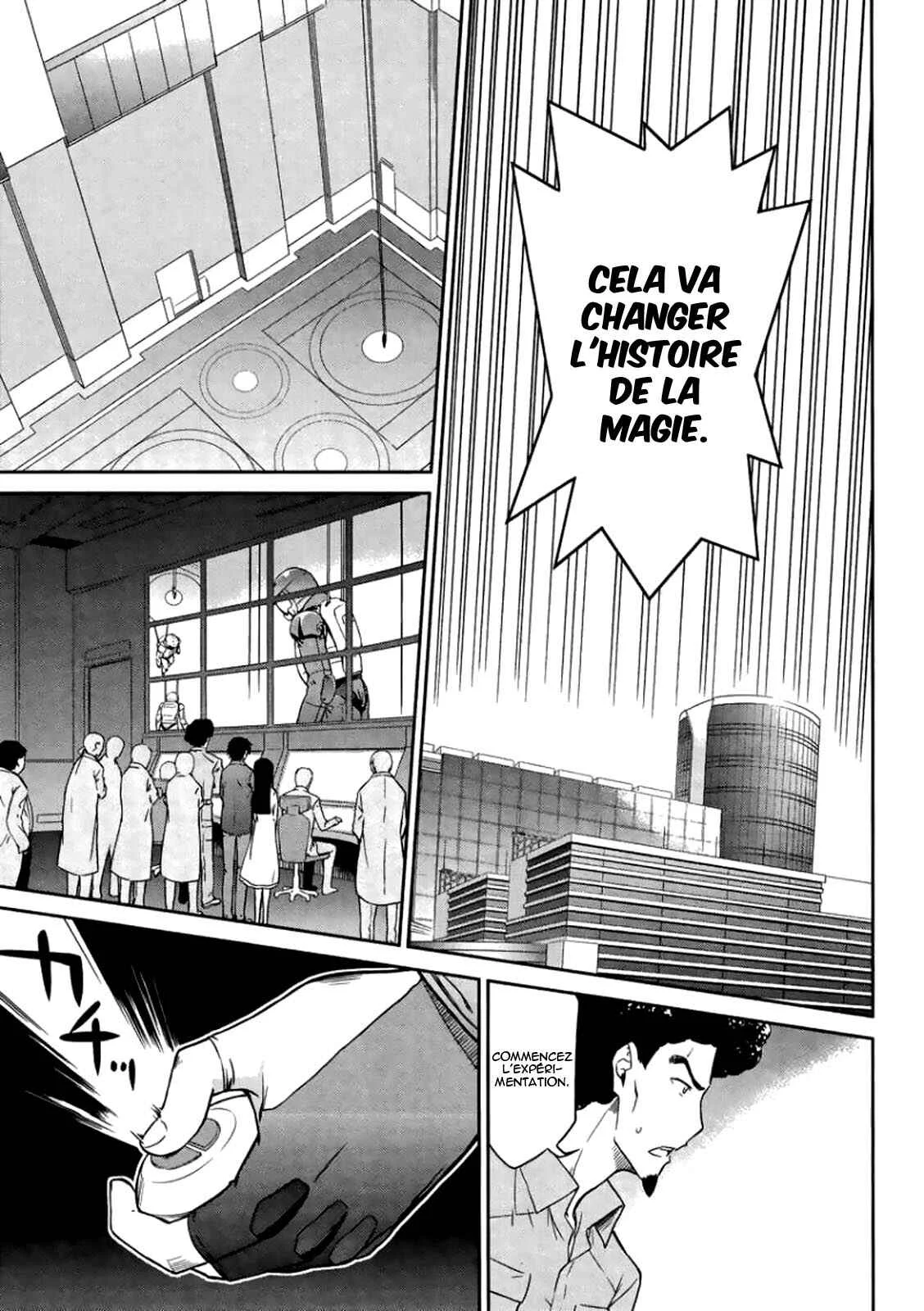 Mahouka Koukou no Rettousei - Kyuukousen-hen Chapitre 4: La magie de vol - Page 17
