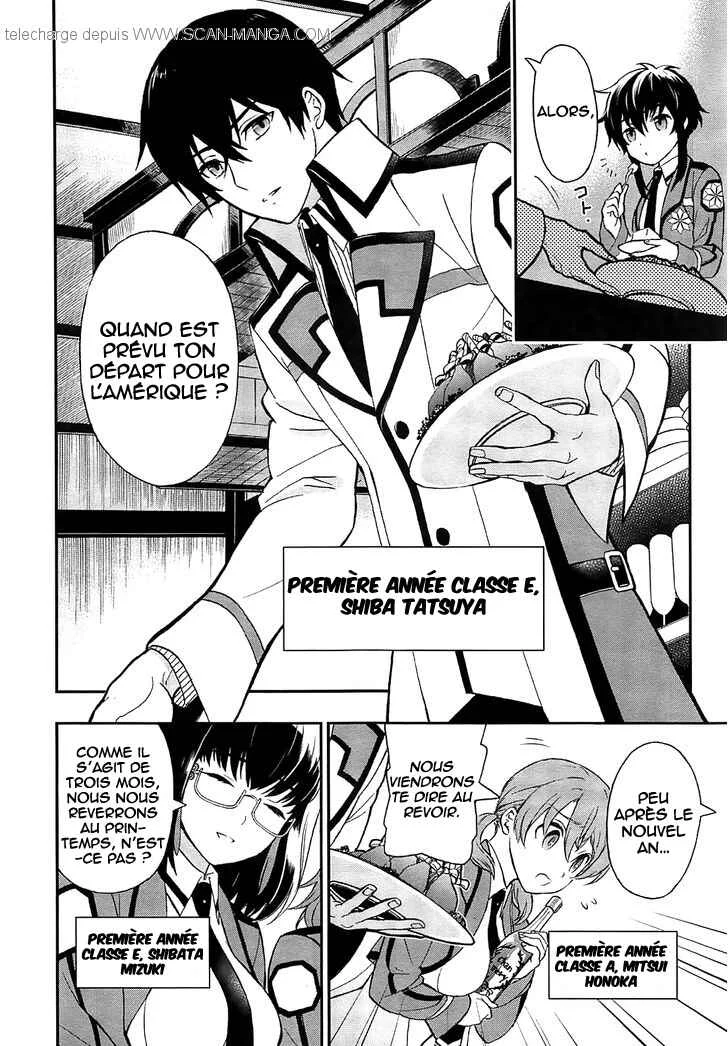 Mahouka Koukou no Rettousei - Raihousha-hen Chapitre 1: Contact rapide - Page 6