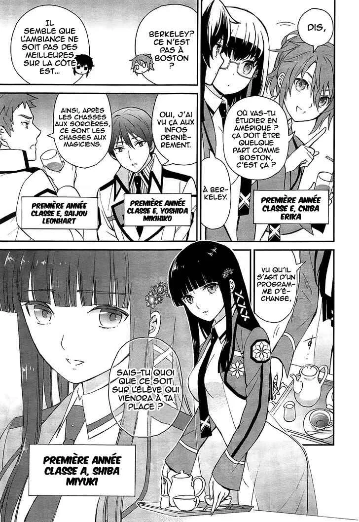 Mahouka Koukou no Rettousei - Raihousha-hen Chapitre 1: Contact rapide - Page 7
