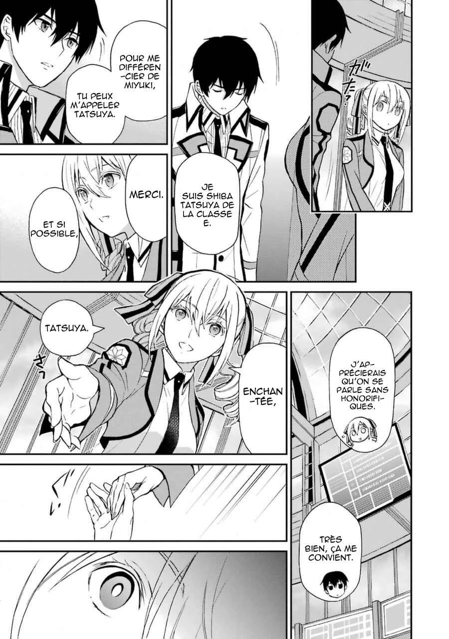 Mahouka Koukou no Rettousei - Raihousha-hen Chapitre 2: Rivales - Page 15
