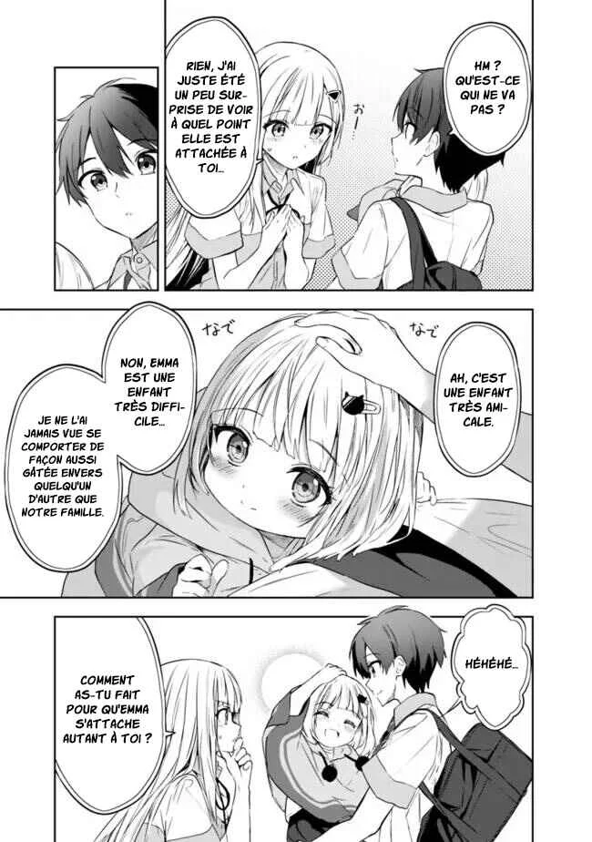 Maigo ni Natteita Youjo wo Tasuketara, Otonari ni Sumu Bishoujo Ryuugakusei ga Ie ni Asobi ni Kuru you ni Natta Ken ni Tsuite Chapitre 2 - Page 14