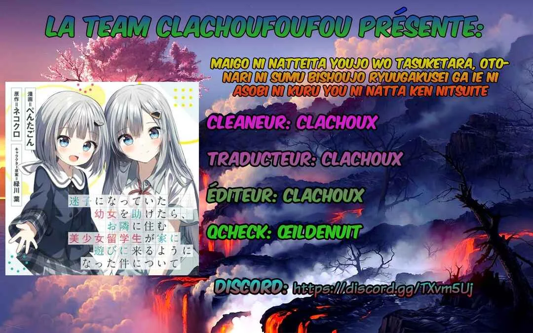Maigo ni Natteita Youjo wo Tasuketara, Otonari ni Sumu Bishoujo Ryuugakusei ga Ie ni Asobi ni Kuru you ni Natta Ken ni Tsuite Chapitre 5 - Page 1