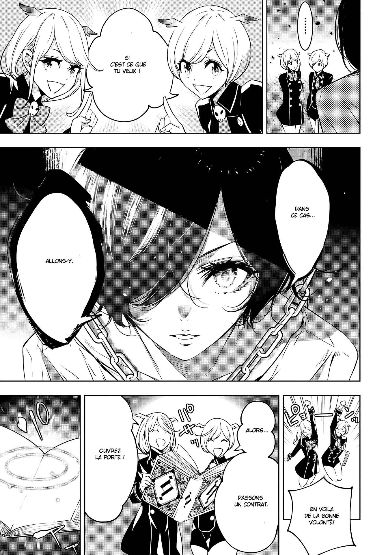 Majo Taisen - 32-nin no Isai no Majo wa Koroshiau Chapitre 1: Le bain de sang des mille nuits - Page 20
