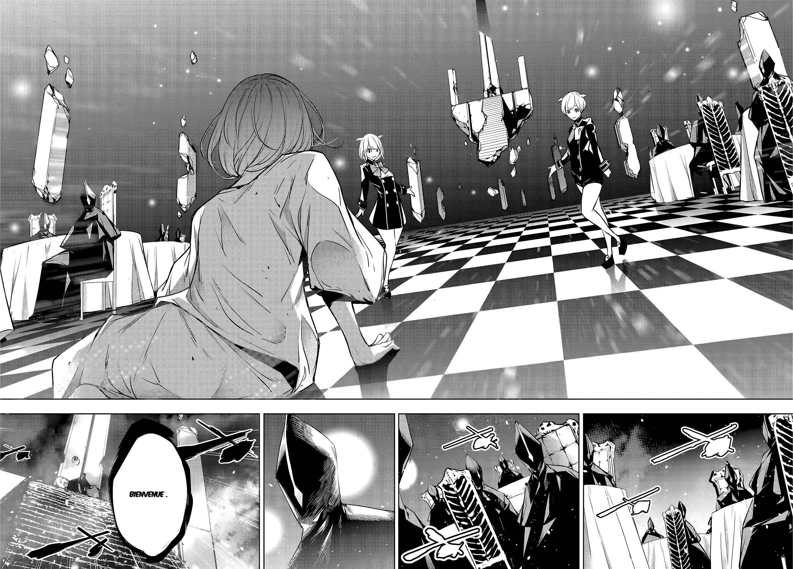Majo Taisen - 32-nin no Isai no Majo wa Koroshiau Chapitre 1: Le bain de sang des mille nuits - Page 23
