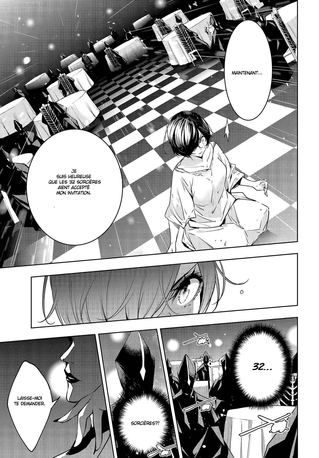 Majo Taisen - 32-nin no Isai no Majo wa Koroshiau Chapitre 1: Le bain de sang des mille nuits - Page 25