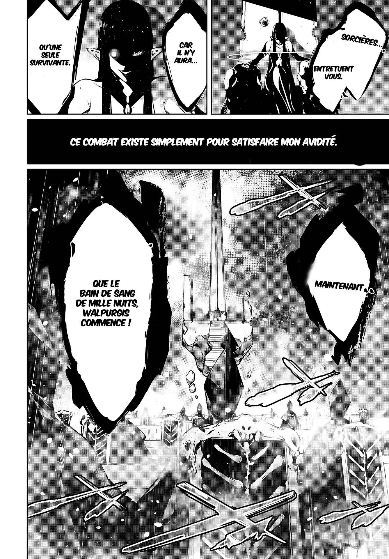 Majo Taisen - 32-nin no Isai no Majo wa Koroshiau Chapitre 1: Le bain de sang des mille nuits - Page 30