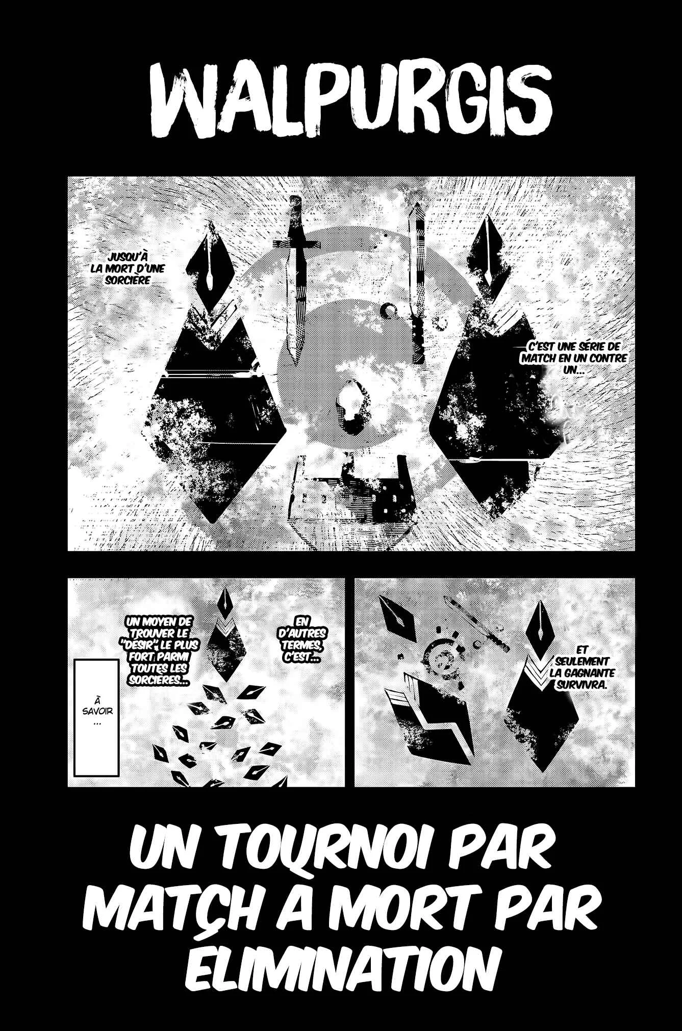 Majo Taisen - 32-nin no Isai no Majo wa Koroshiau Chapitre 1: Le bain de sang des mille nuits - Page 33