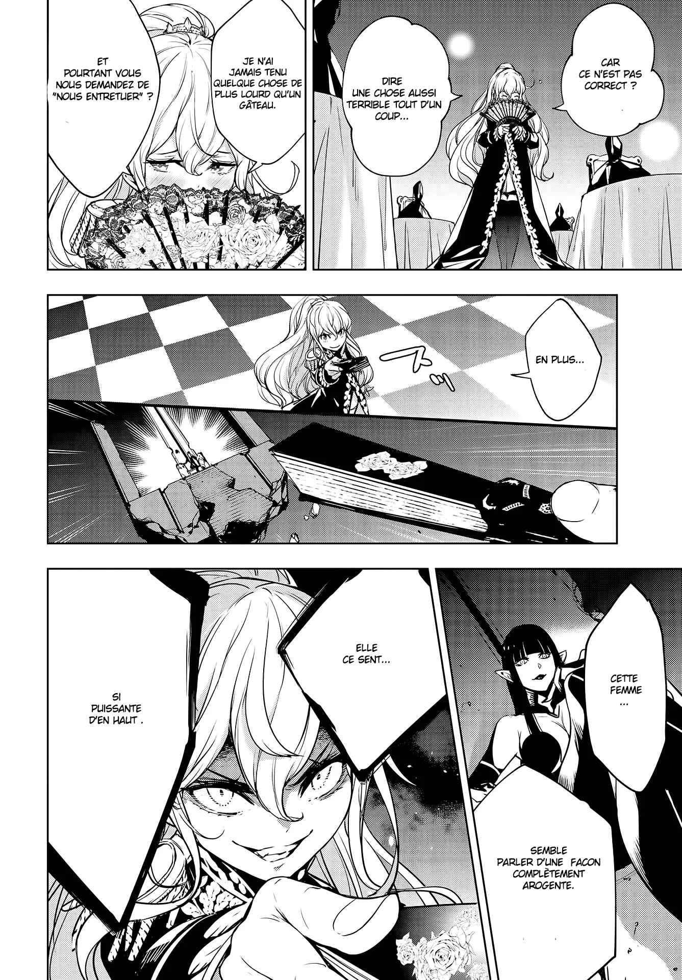 Majo Taisen - 32-nin no Isai no Majo wa Koroshiau Chapitre 1: Le bain de sang des mille nuits - Page 38