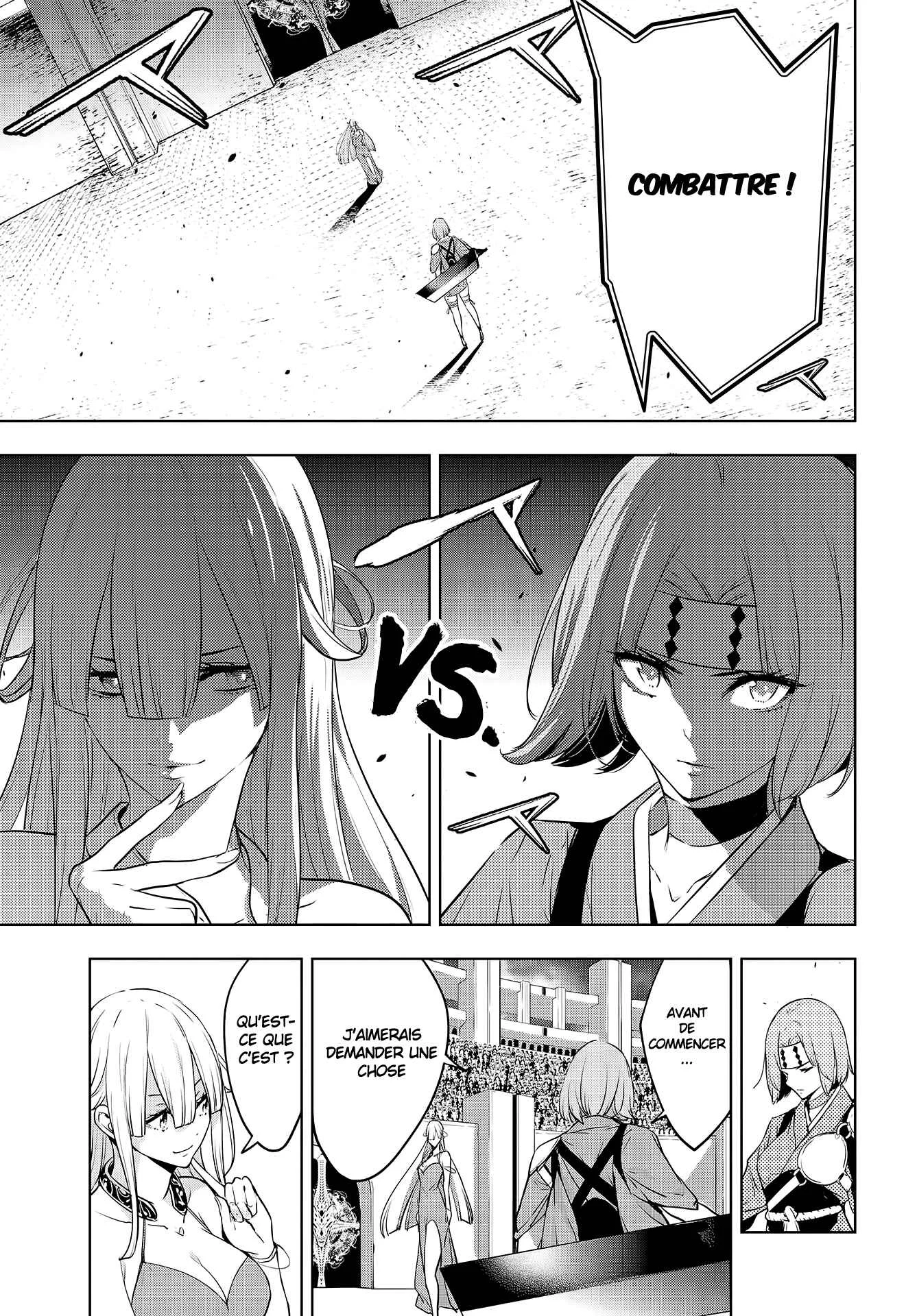 Majo Taisen - 32-nin no Isai no Majo wa Koroshiau Chapitre 2: Robe de combat - Page 19