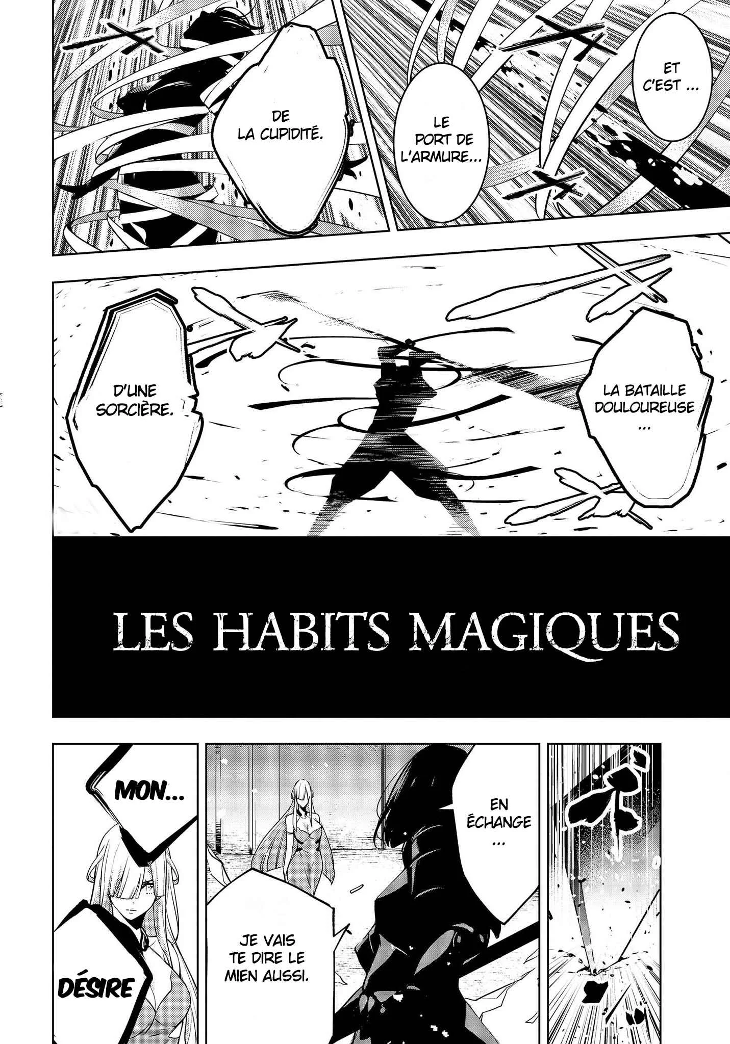 Majo Taisen - 32-nin no Isai no Majo wa Koroshiau Chapitre 2: Robe de combat - Page 28