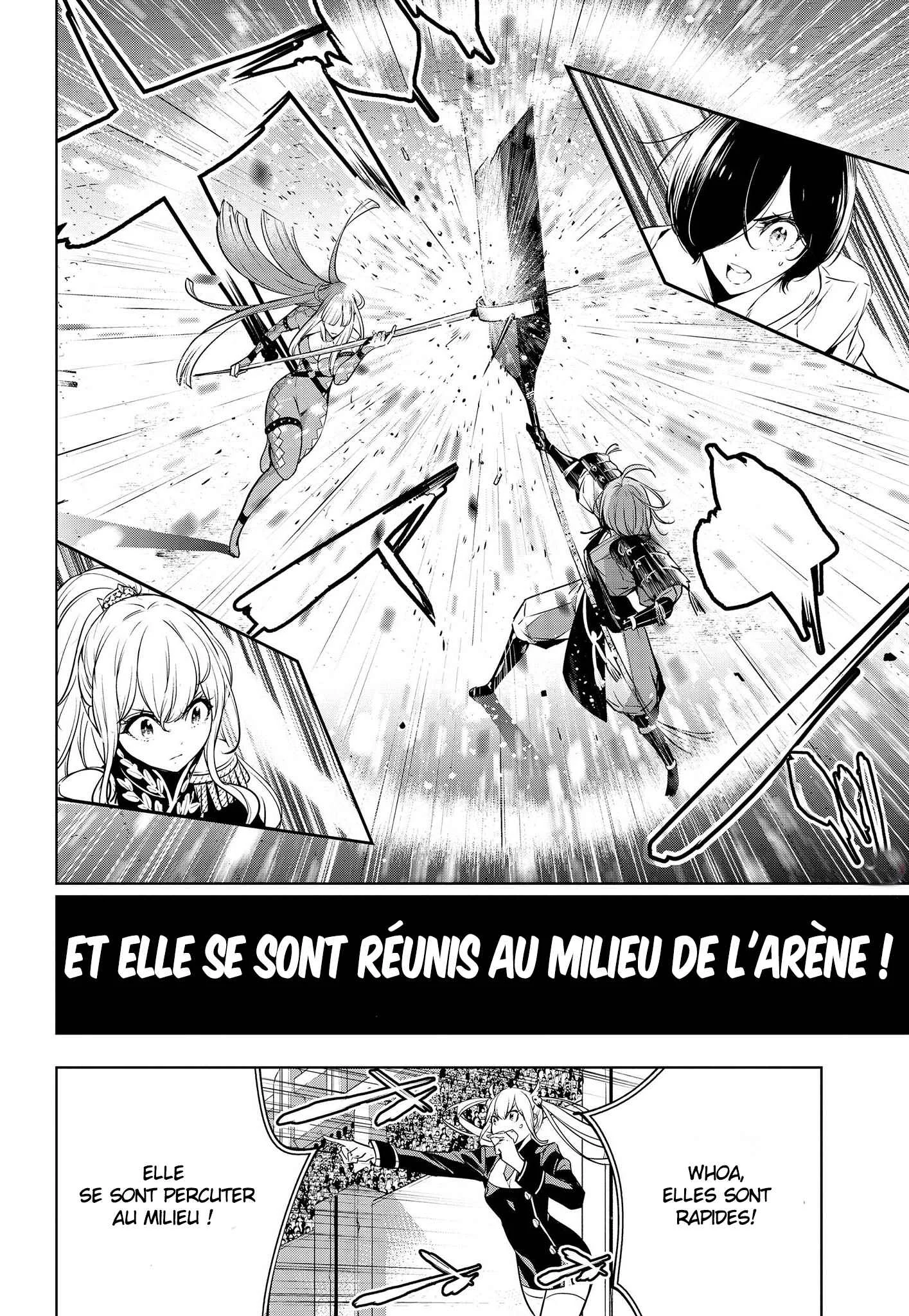 Majo Taisen - 32-nin no Isai no Majo wa Koroshiau Chapitre 2: Robe de combat - Page 38