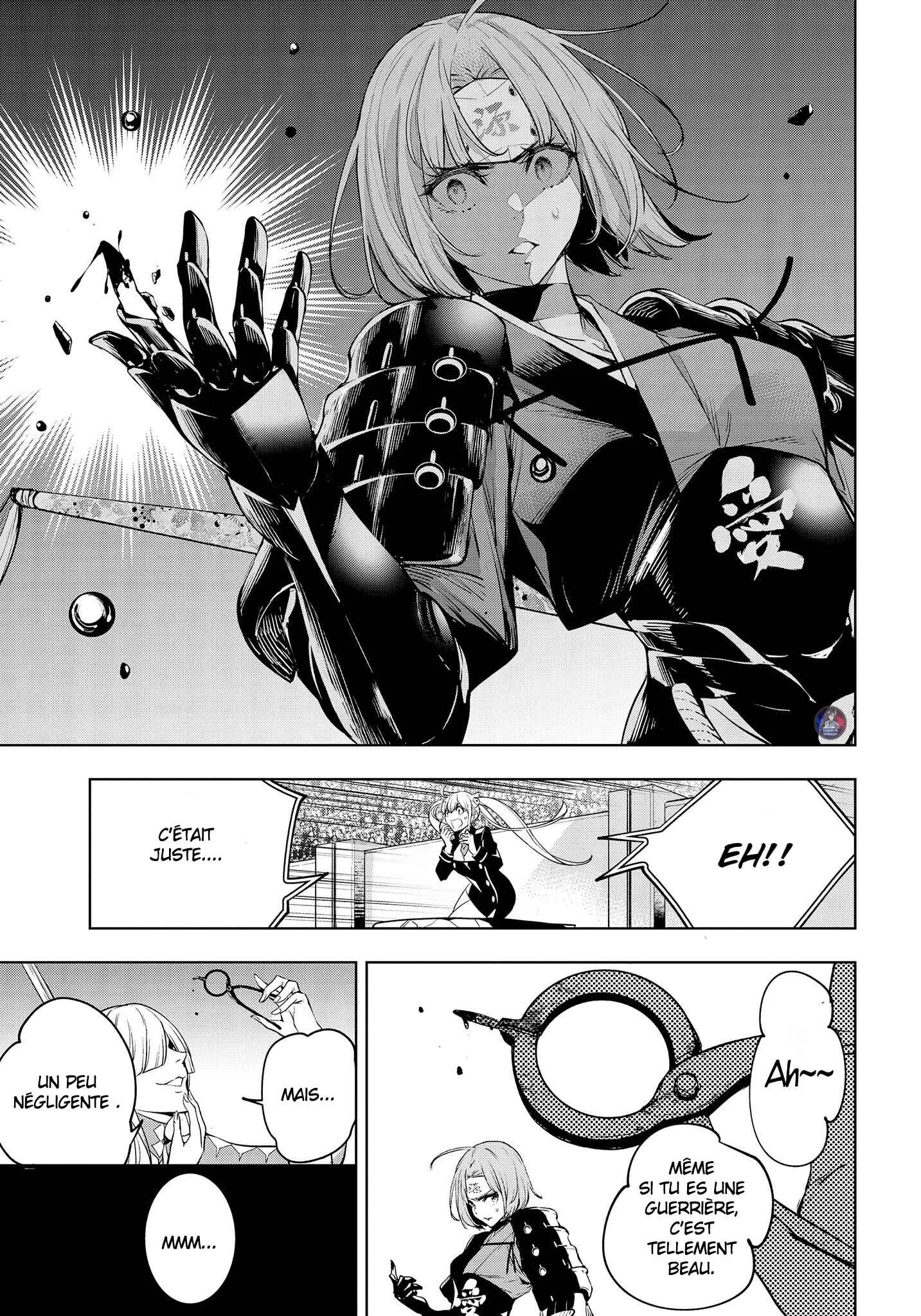 Majo Taisen - 32-nin no Isai no Majo wa Koroshiau Chapitre 2: Robe de combat - Page 43