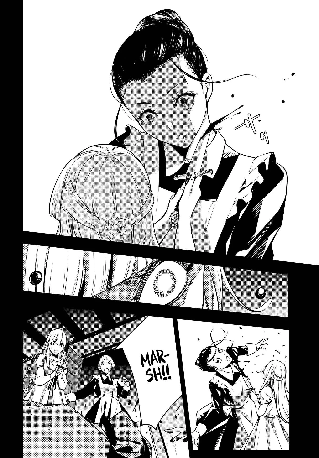 Majo Taisen - 32-nin no Isai no Majo wa Koroshiau Chapitre 3: La voie du monde - Page 29