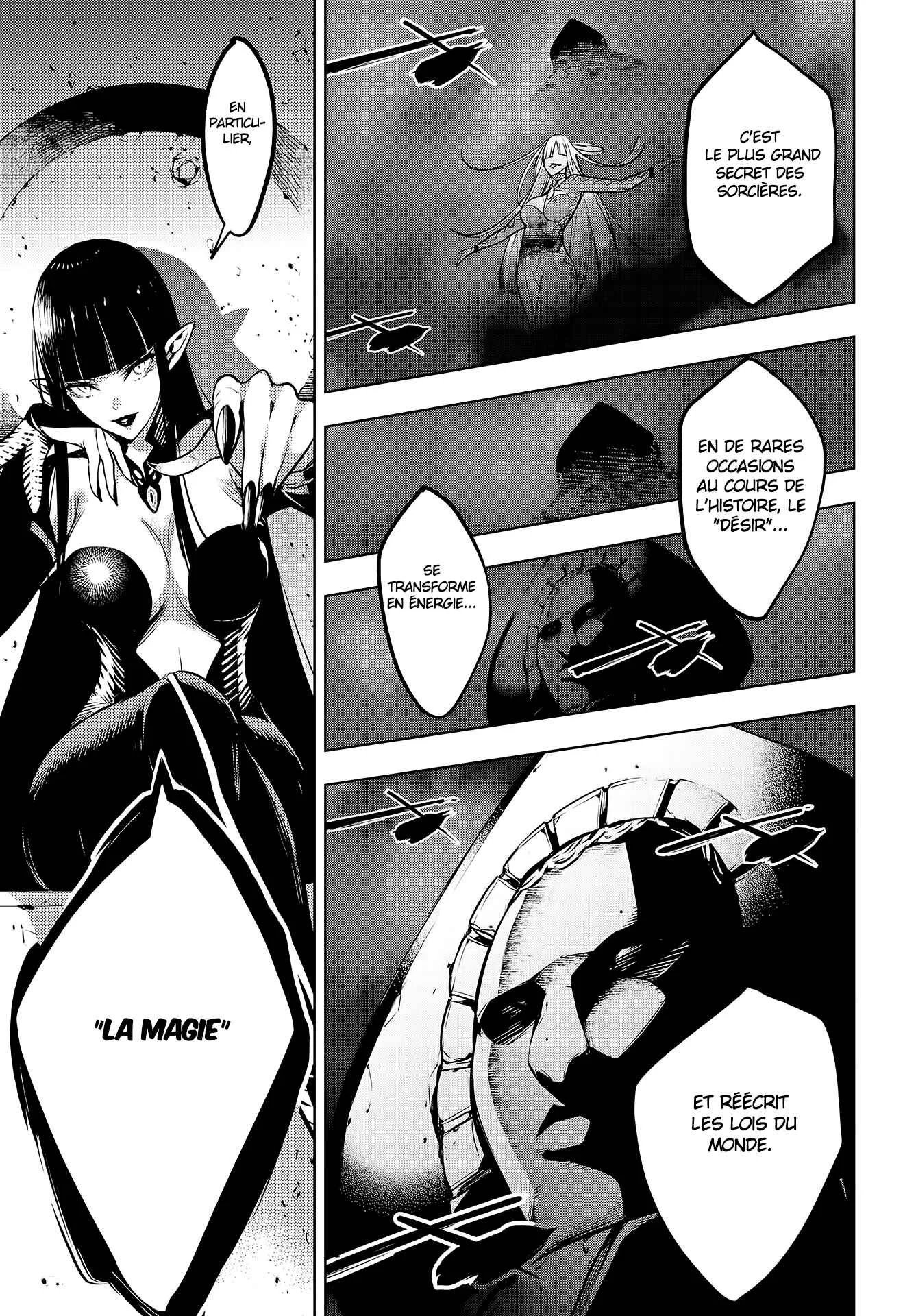Majo Taisen - 32-nin no Isai no Majo wa Koroshiau Chapitre 3: La voie du monde - Page 34