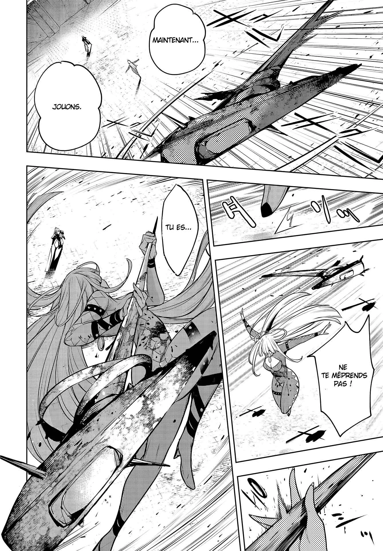 Majo Taisen - 32-nin no Isai no Majo wa Koroshiau Chapitre 3: La voie du monde - Page 38