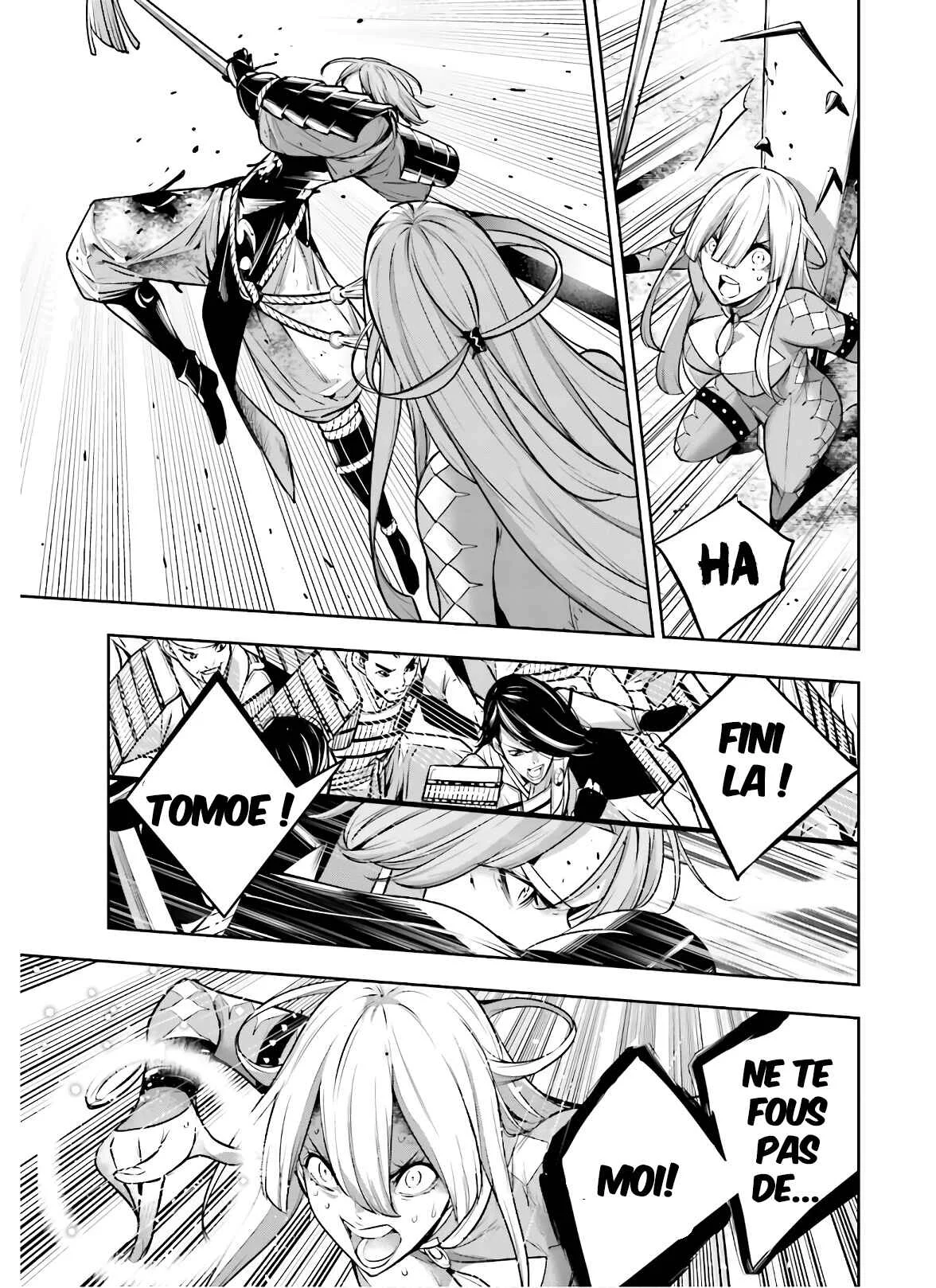 Majo Taisen - 32-nin no Isai no Majo wa Koroshiau Chapitre 4: L'épanouissement du samouraï - Page 14
