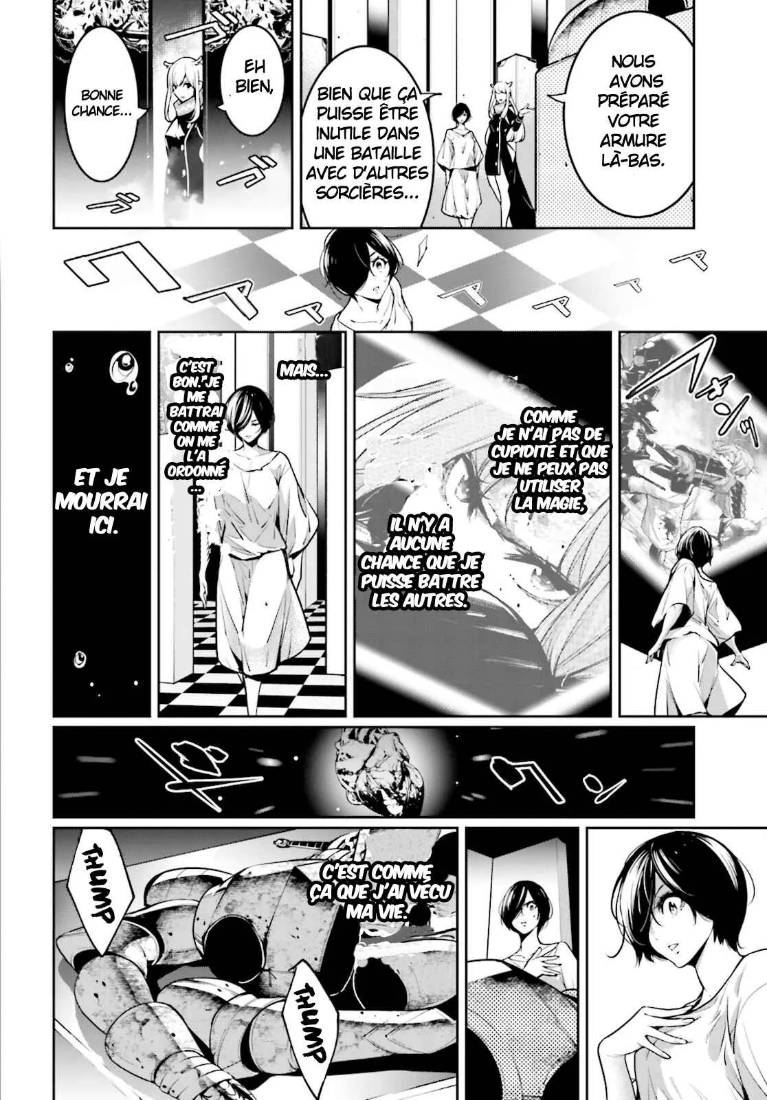 Majo Taisen - 32-nin no Isai no Majo wa Koroshiau Chapitre 4: L'épanouissement du samouraï - Page 32