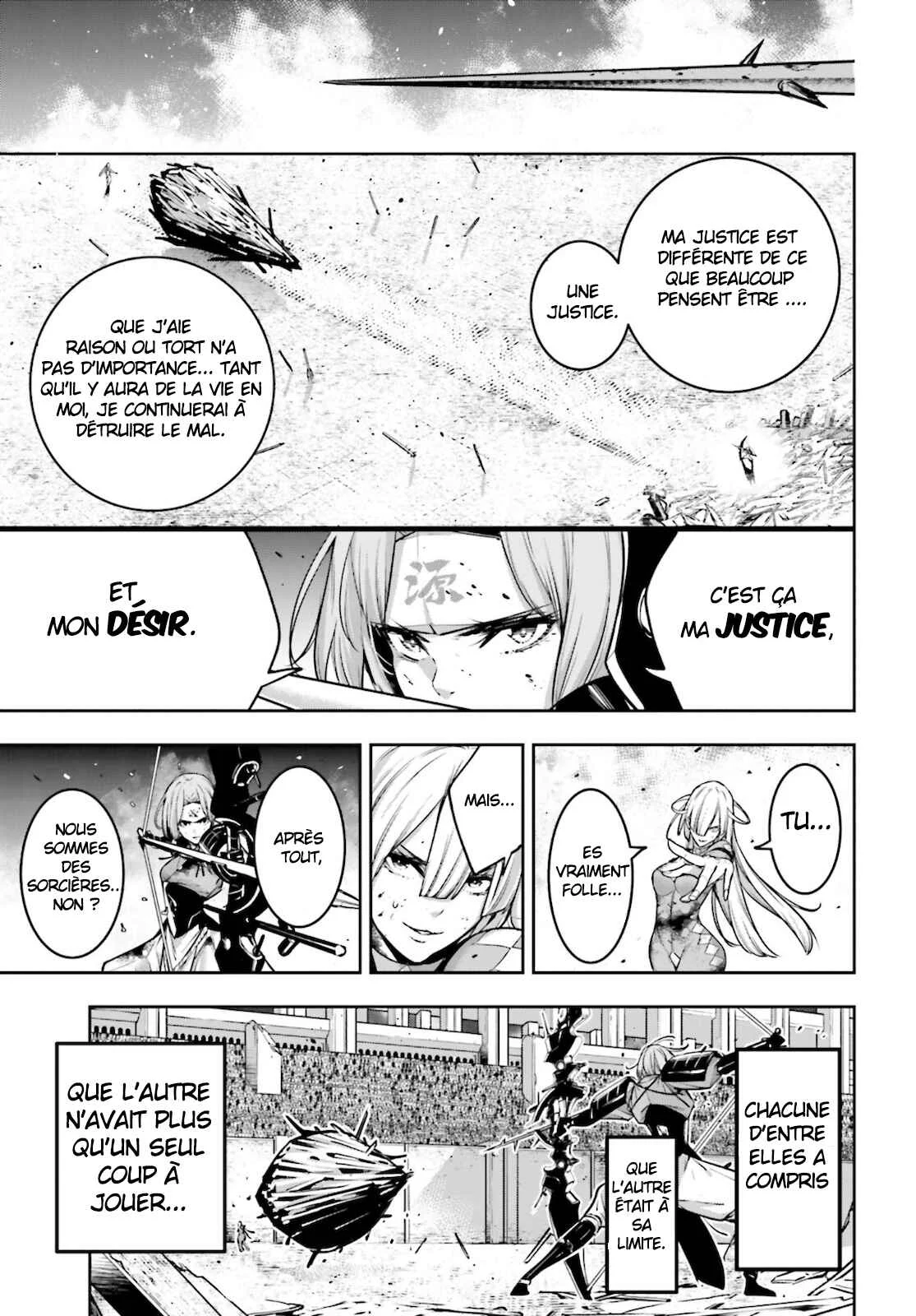 Majo Taisen - 32-nin no Isai no Majo wa Koroshiau Chapitre 5: La Justice et le mal - Page 34