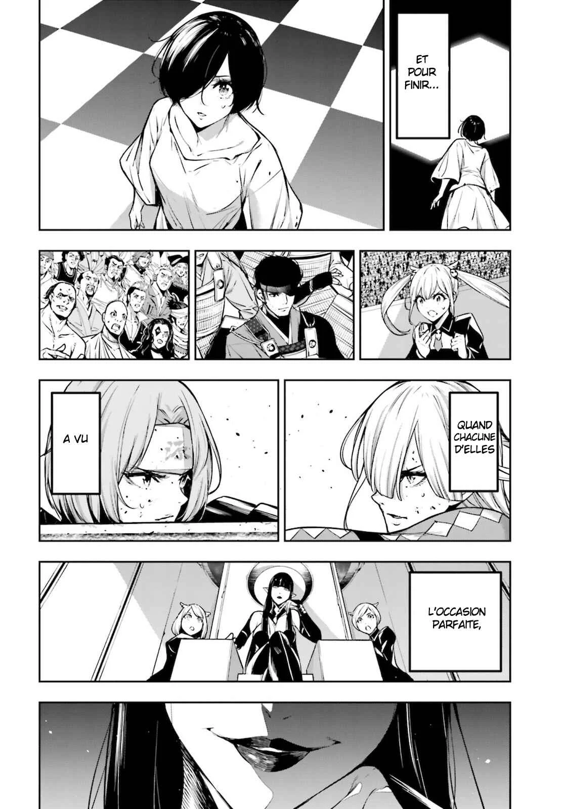 Majo Taisen - 32-nin no Isai no Majo wa Koroshiau Chapitre 5: La Justice et le mal - Page 37