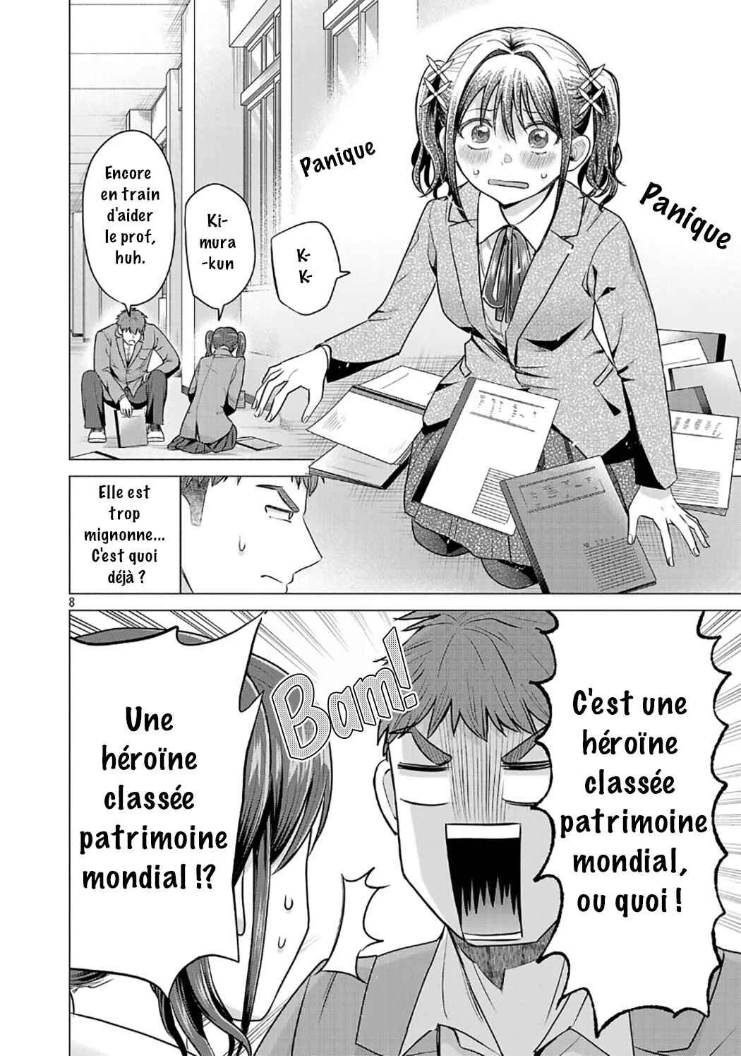 Make Heroine o Katasetai!! Chapitre 2: Je veux gagner la place a coter de lui - Page 8