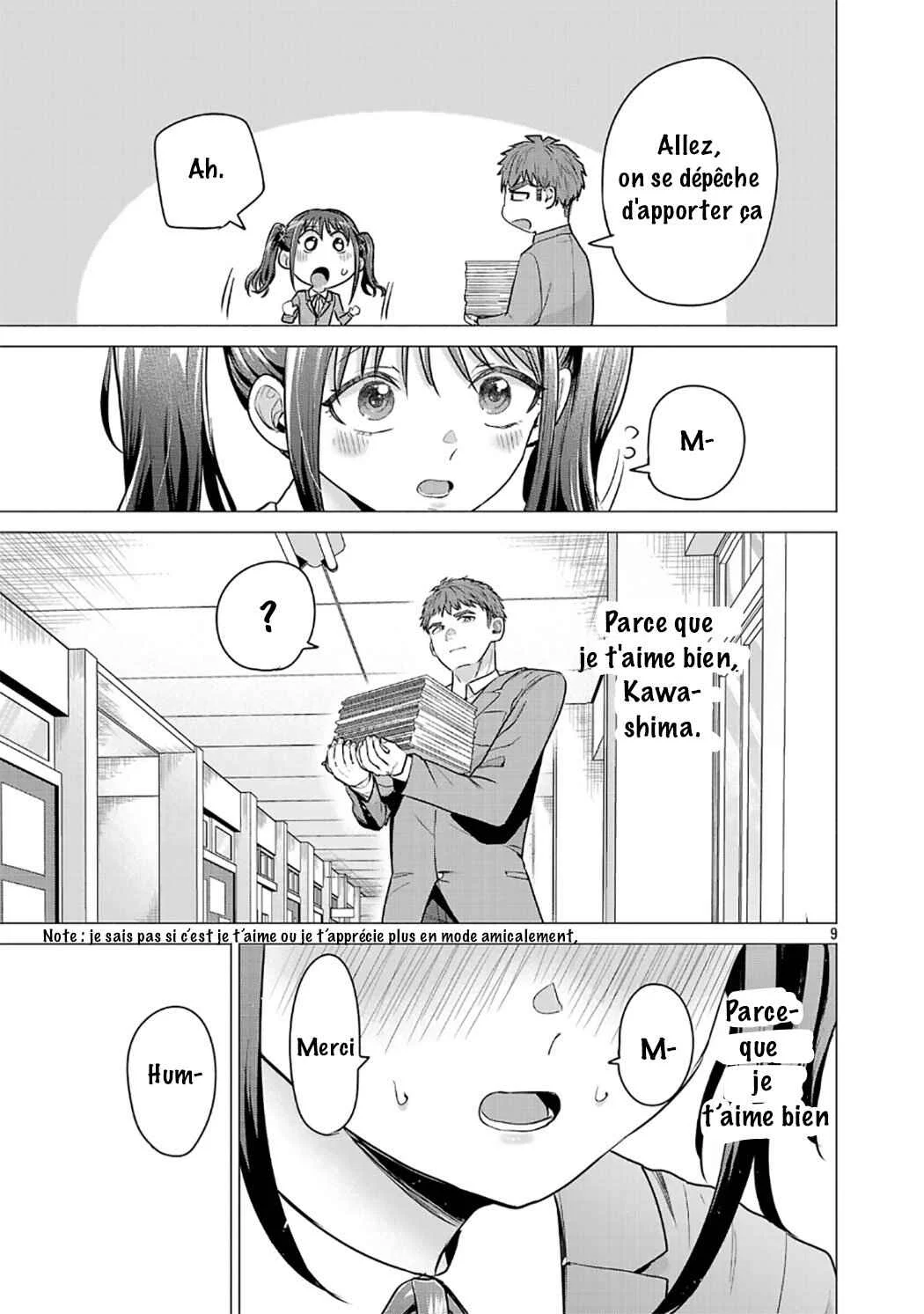 Make Heroine o Katasetai!! Chapitre 2: Je veux gagner la place a coter de lui - Page 9