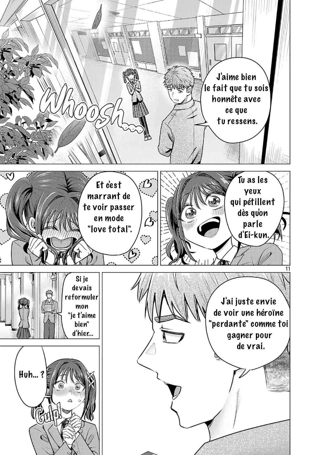 Make Heroine o Katasetai!! Chapitre 2: Je veux gagner la place a coter de lui - Page 11