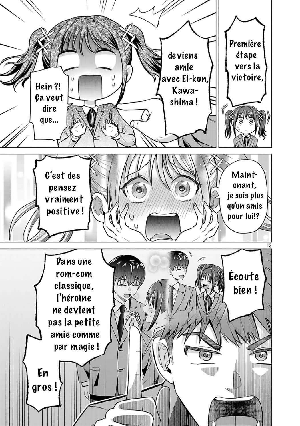 Make Heroine o Katasetai!! Chapitre 2: Je veux gagner la place a coter de lui - Page 13