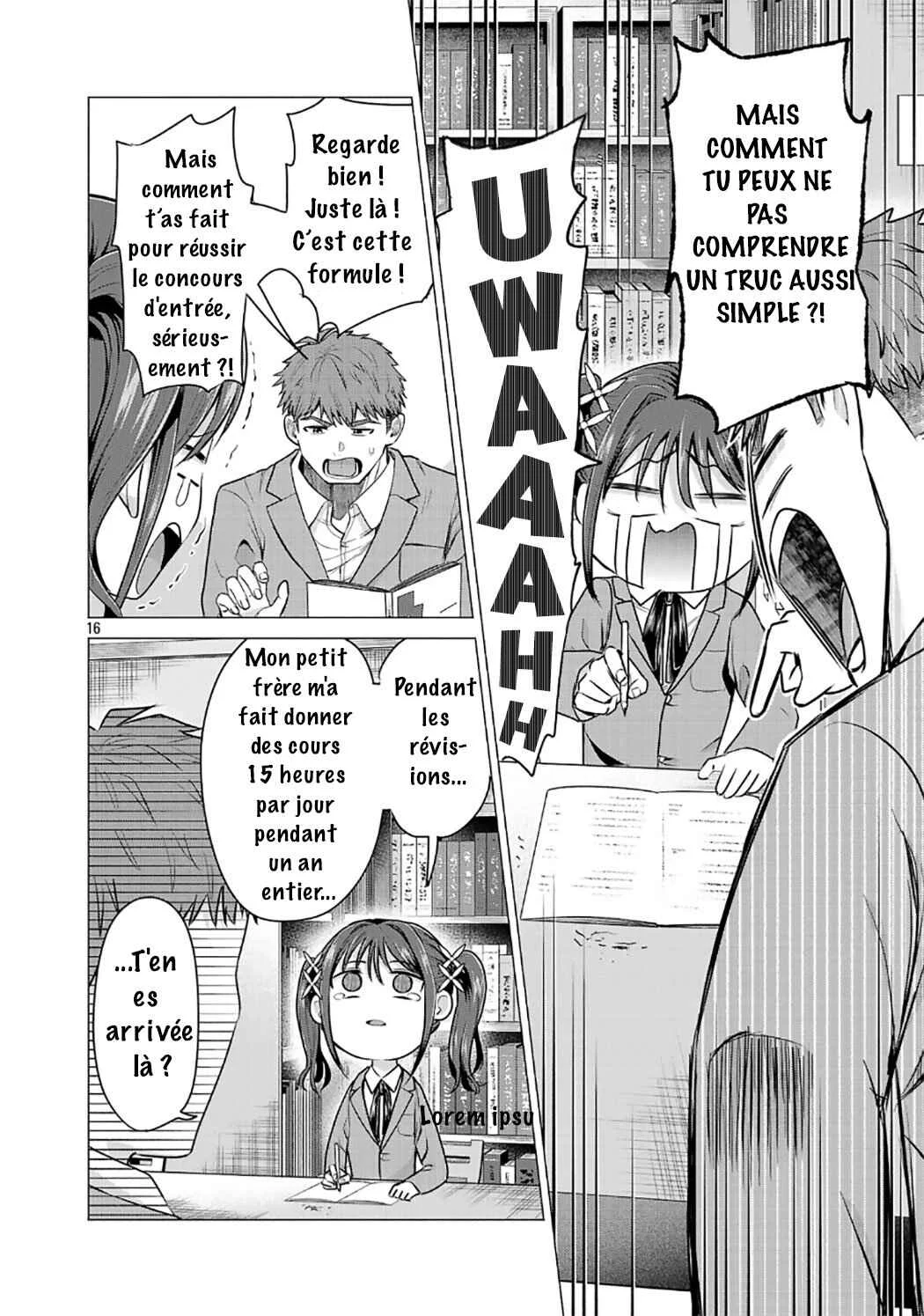 Make Heroine o Katasetai!! Chapitre 2: Je veux gagner la place a coter de lui - Page 16