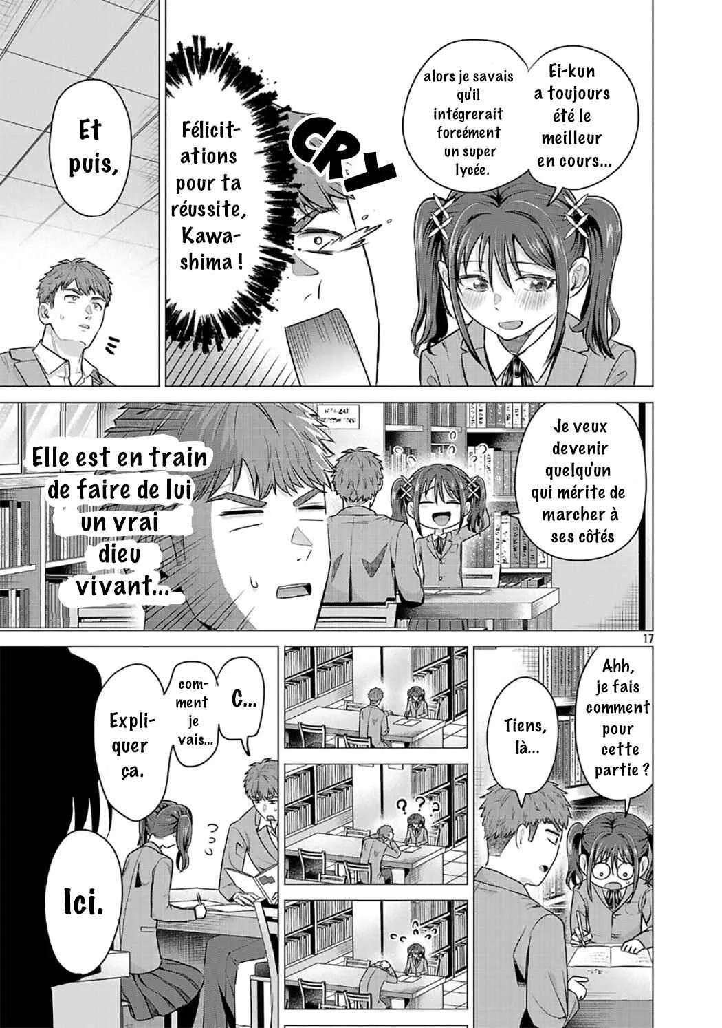 Make Heroine o Katasetai!! Chapitre 2: Je veux gagner la place a coter de lui - Page 17