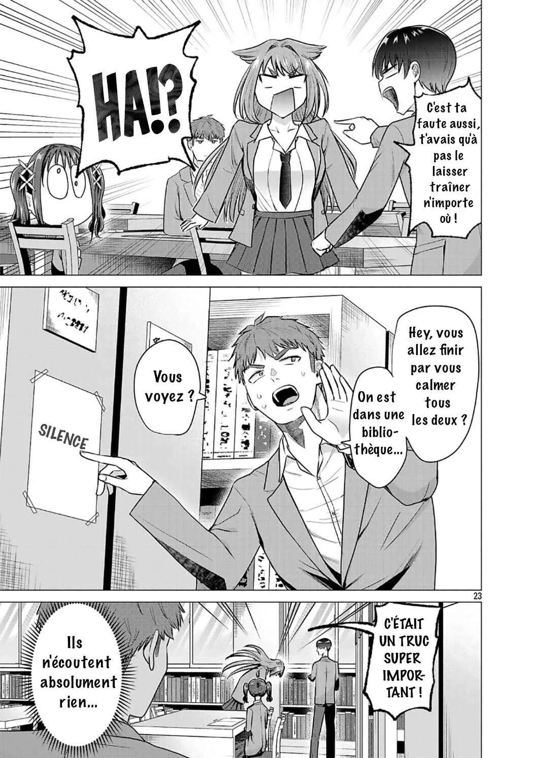 Make Heroine o Katasetai!! Chapitre 2: Je veux gagner la place a coter de lui - Page 23