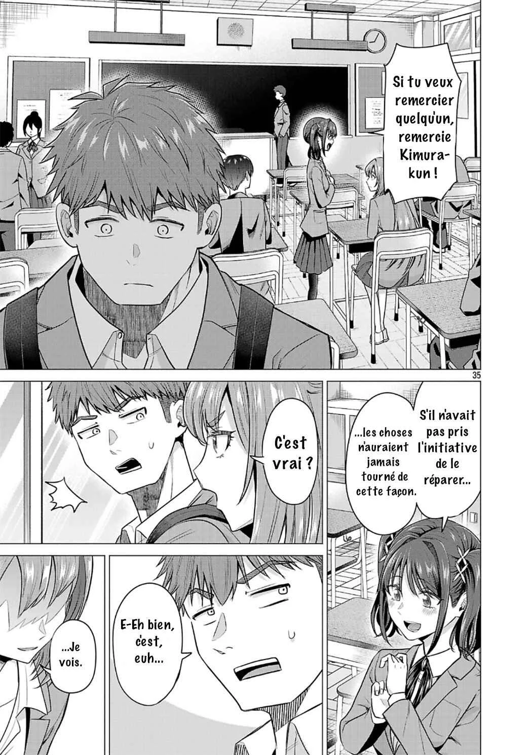 Make Heroine o Katasetai!! Chapitre 2: Je veux gagner la place a coter de lui - Page 35