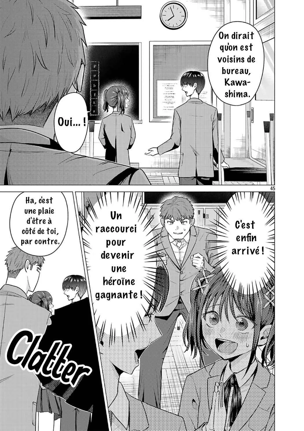 Make Heroine o Katasetai!! Chapitre 2: Je veux gagner la place a coter de lui - Page 45