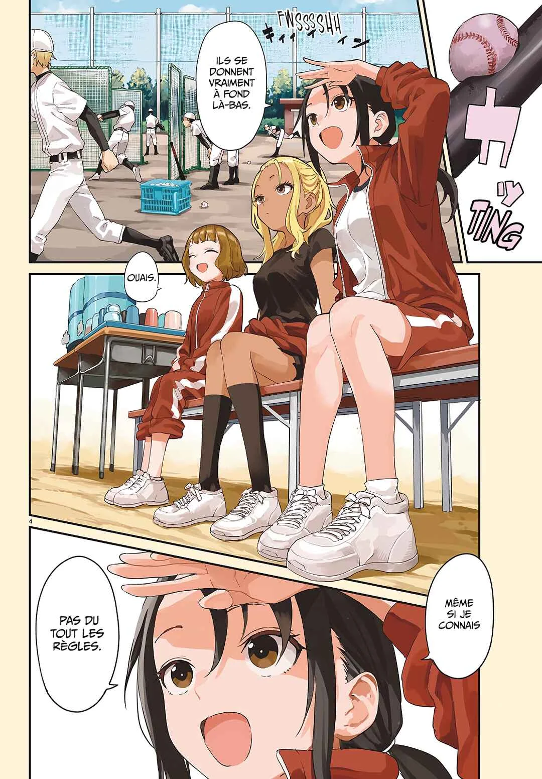 Mane Mane Nichi Nichi Chapitre 1: Tape-fesse - Page 4
