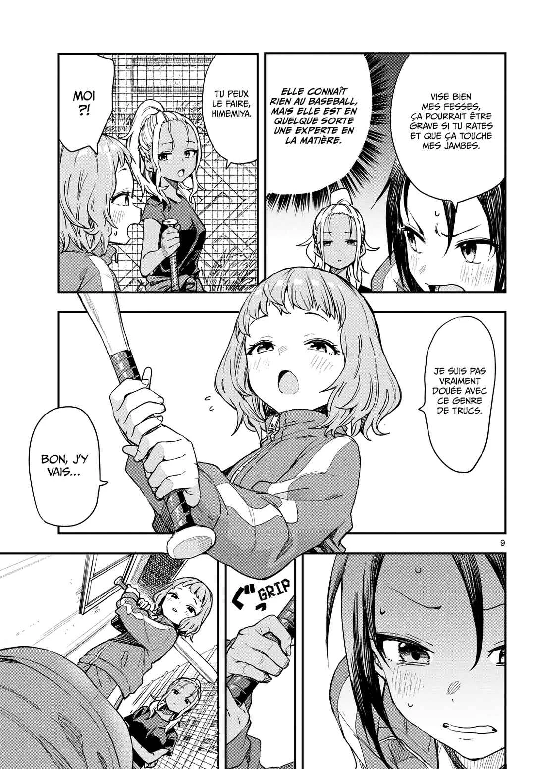 Mane Mane Nichi Nichi Chapitre 1: Tape-fesse - Page 9