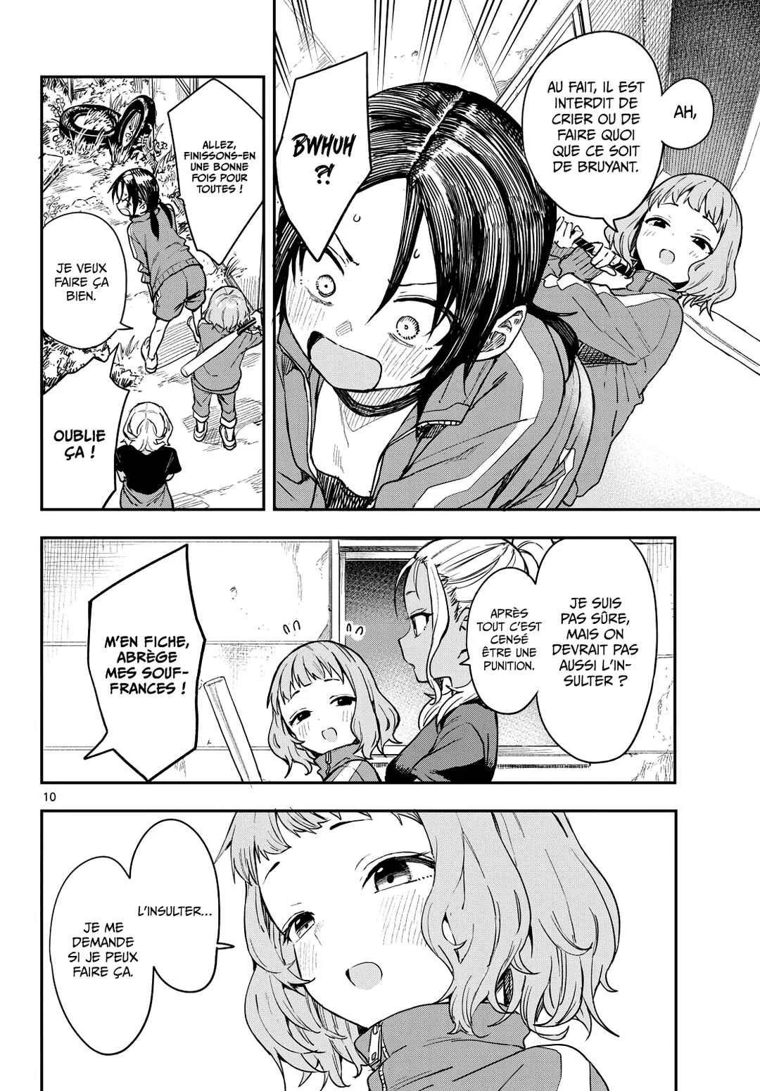 Mane Mane Nichi Nichi Chapitre 1: Tape-fesse - Page 10