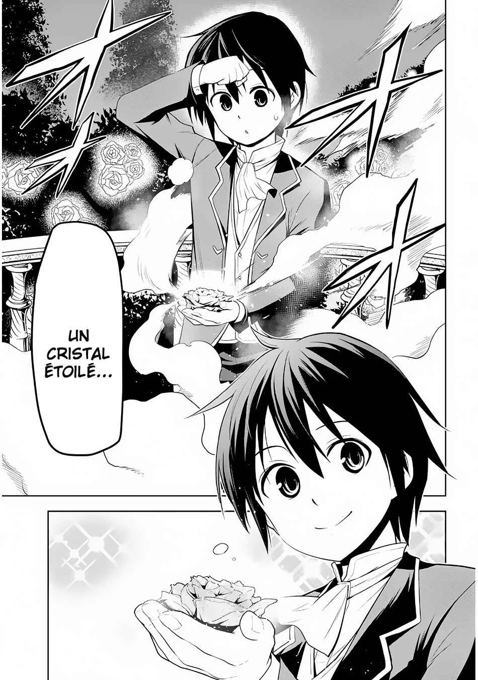 Maseki Gourmet - Mamono no Chikara wo Tabeta Ore wa Saikyou! Chapitre 2: Une fille et un cristal étoilé - Page 25