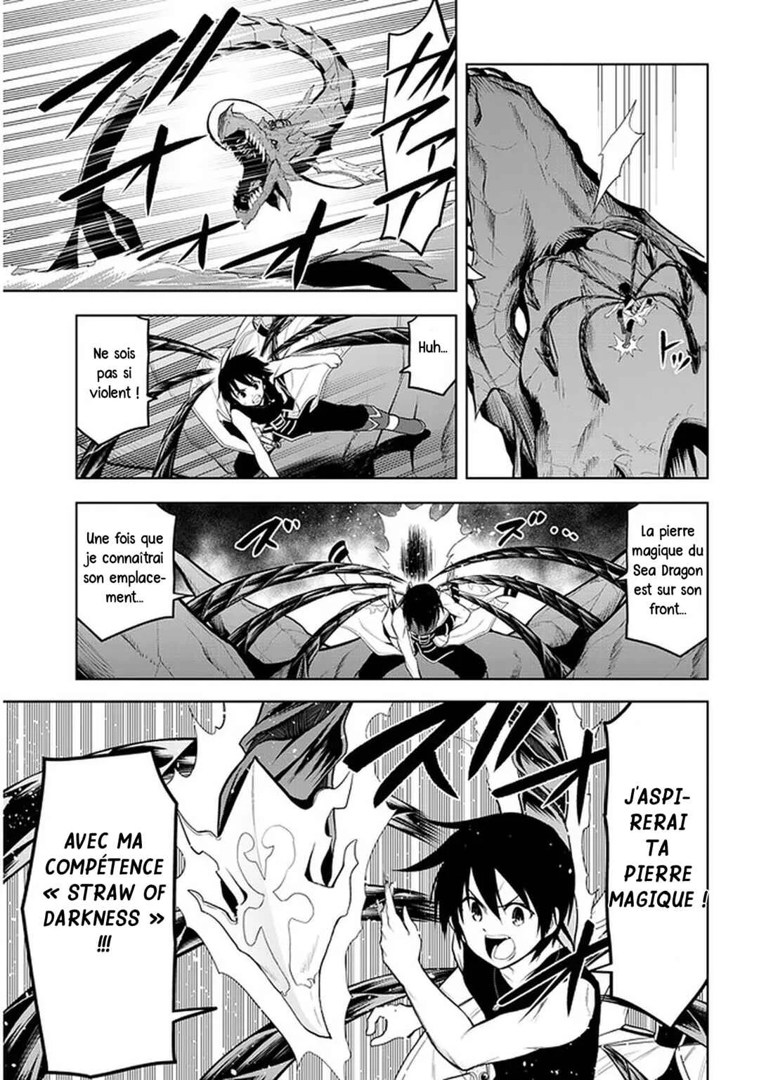 Maseki Gourmet - Mamono no Chikara wo Tabeta Ore wa Saikyou! Chapitre 23: Sea Dragon (3) - Page 17