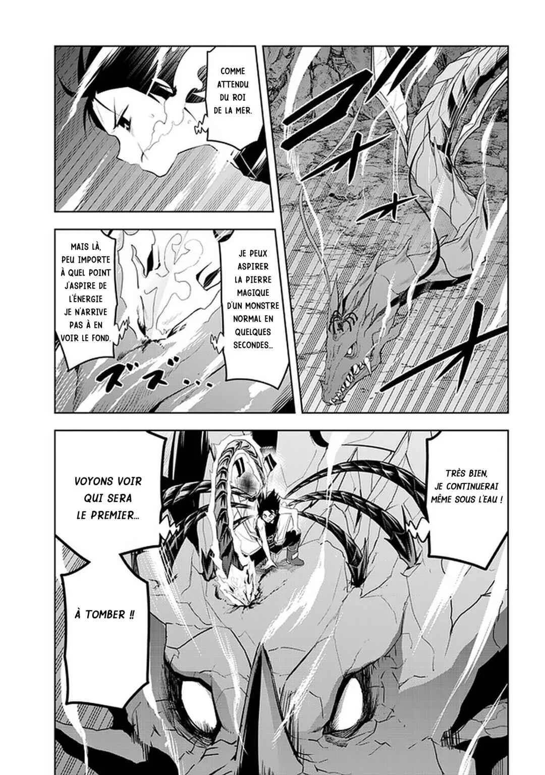 Maseki Gourmet - Mamono no Chikara wo Tabeta Ore wa Saikyou! Chapitre 23: Sea Dragon (3) - Page 20