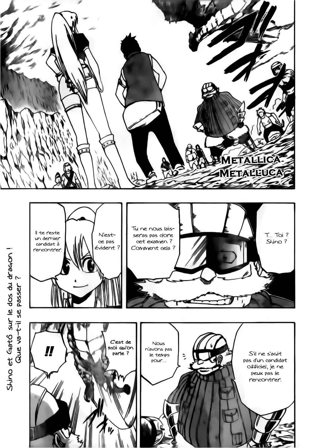 Metalica Metaluca Chapitre 14: Le cadeau du dragon - Page 1