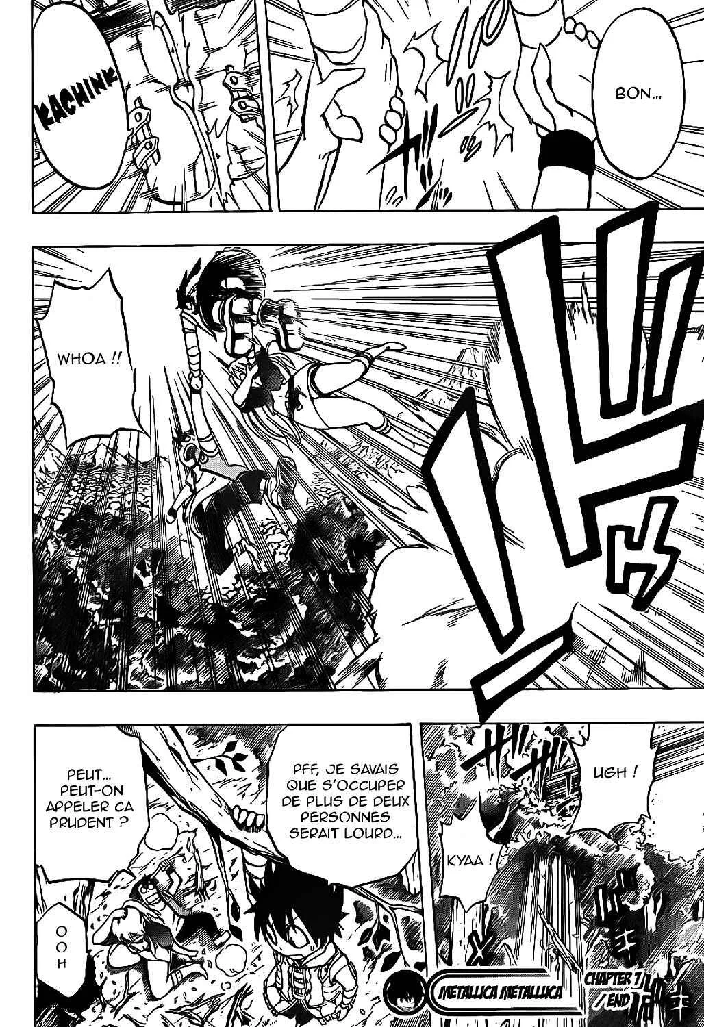 Metalica Metaluca Chapitre 7: Début du premier round! - Page 15