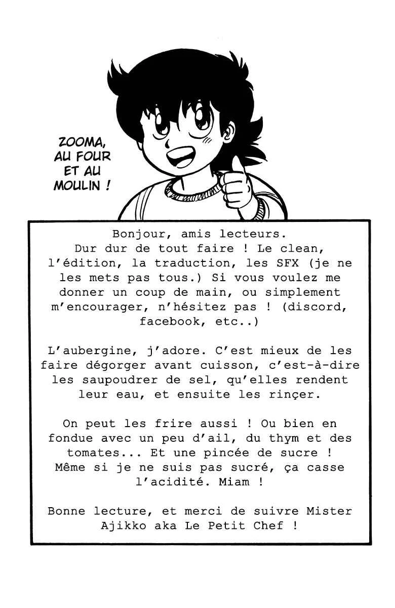 Mister Ajikko Chapitre 4: Le secret de l'aubergine - Page 21