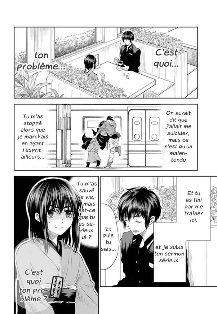 Mokuyoubi wa Kimi to Nakitai Chapitre 3: C'est quoi ton problème ? - Page 3