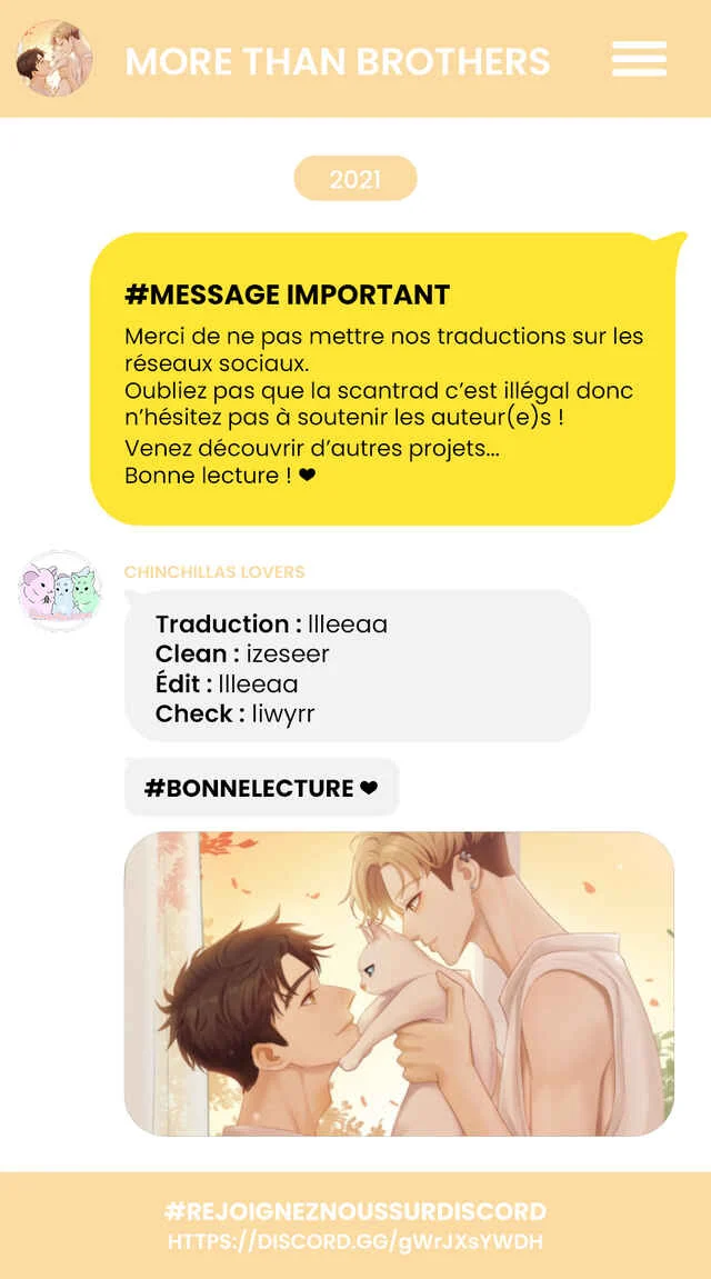 More Than Brothers Chapitre 1 - Page 1